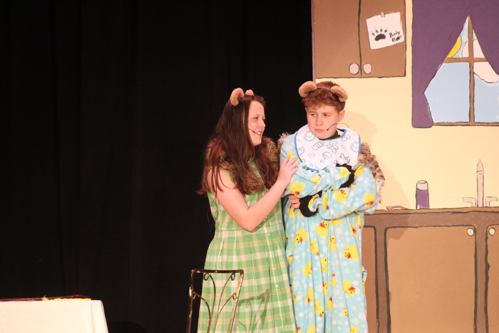 kids in a play