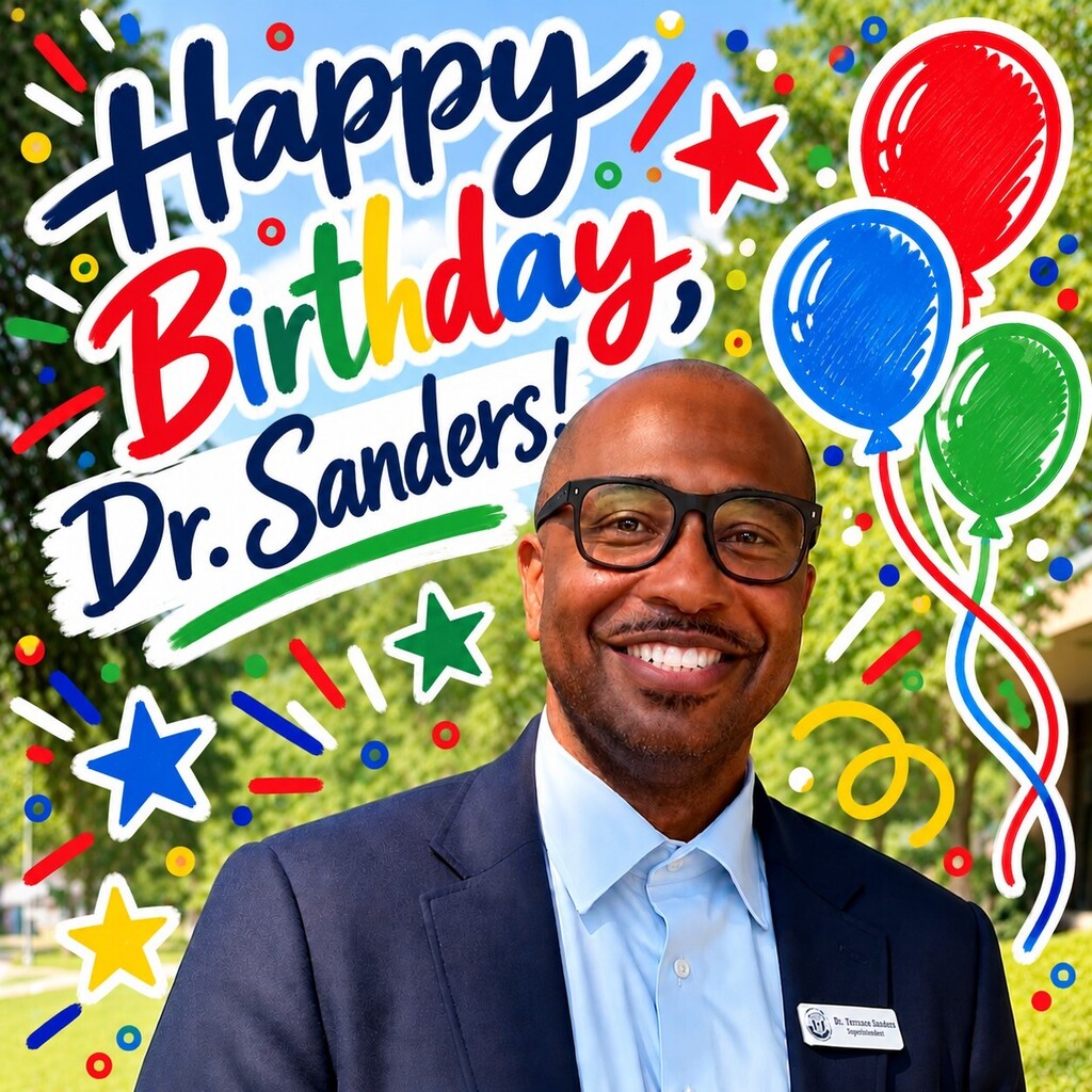 Happy Birthday Dr Sanders