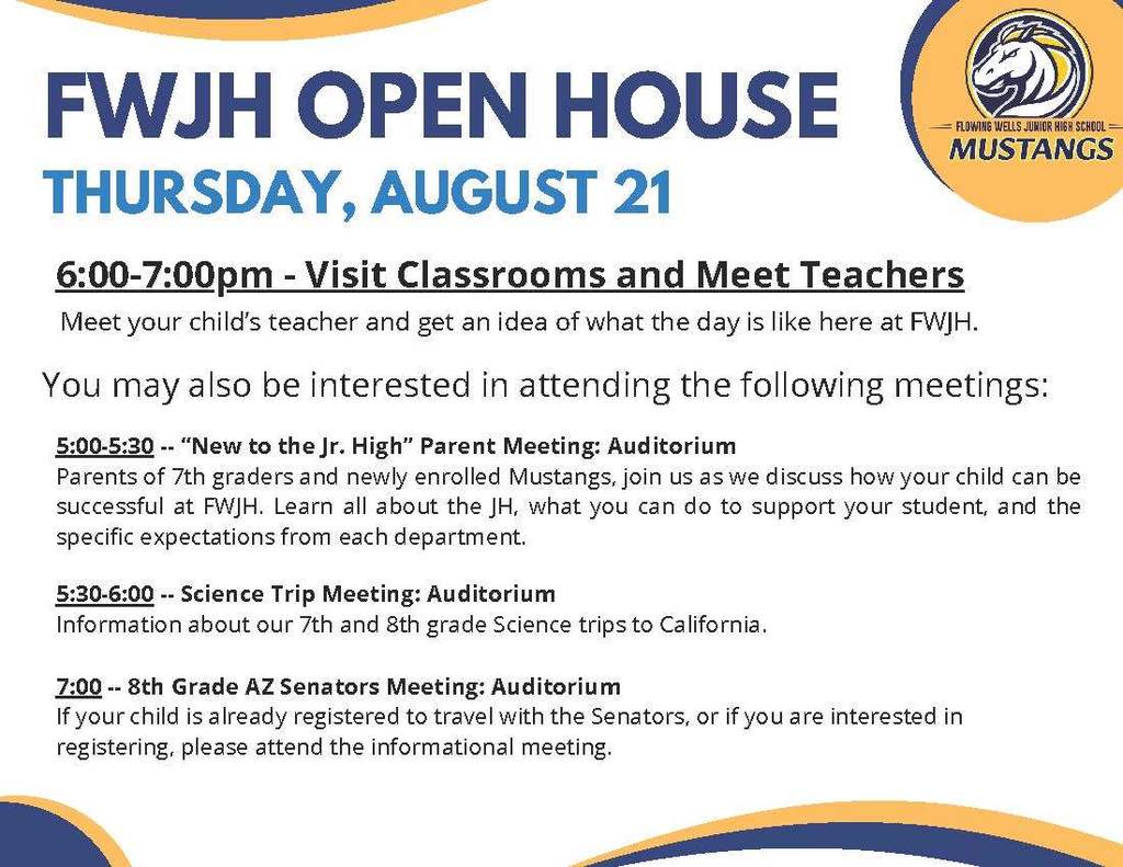 Open House 8/21/25