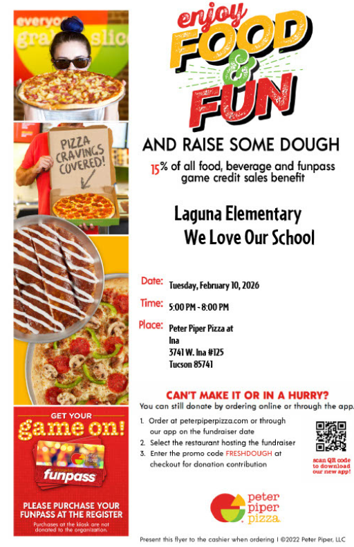 Food, Fun, and Fundraising at Peter Piper Pizza 