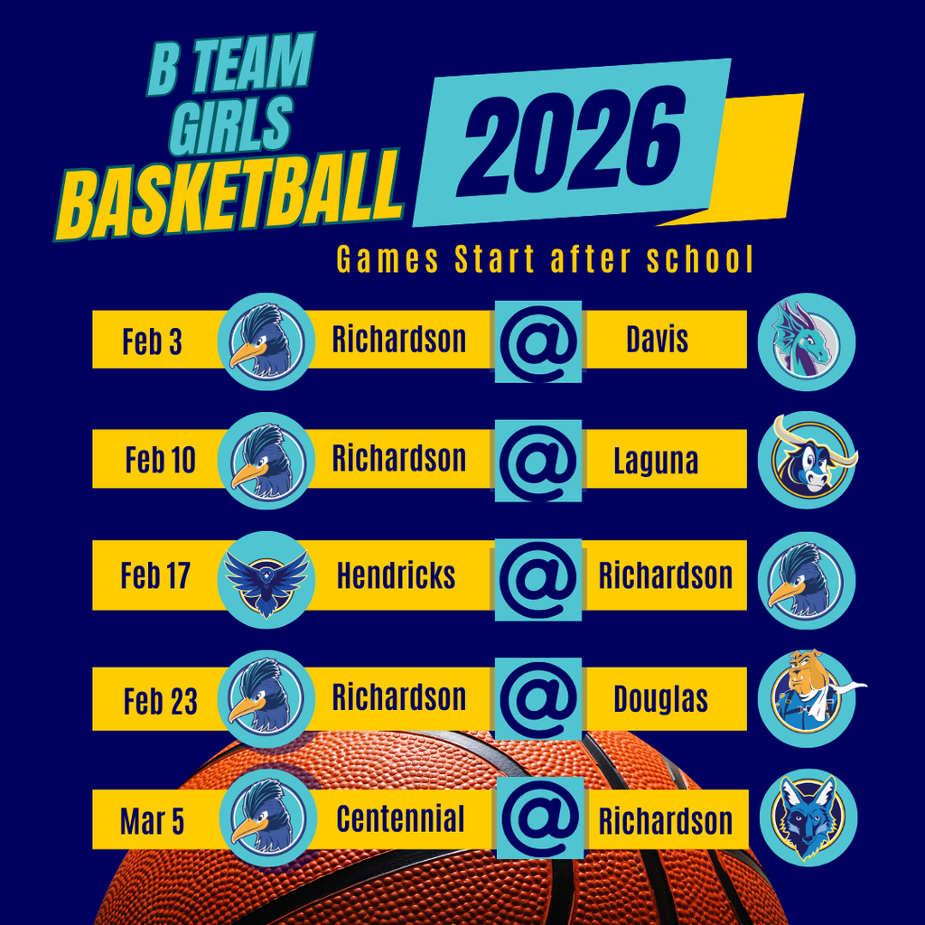 Girls "B" Team Basketball Schedule