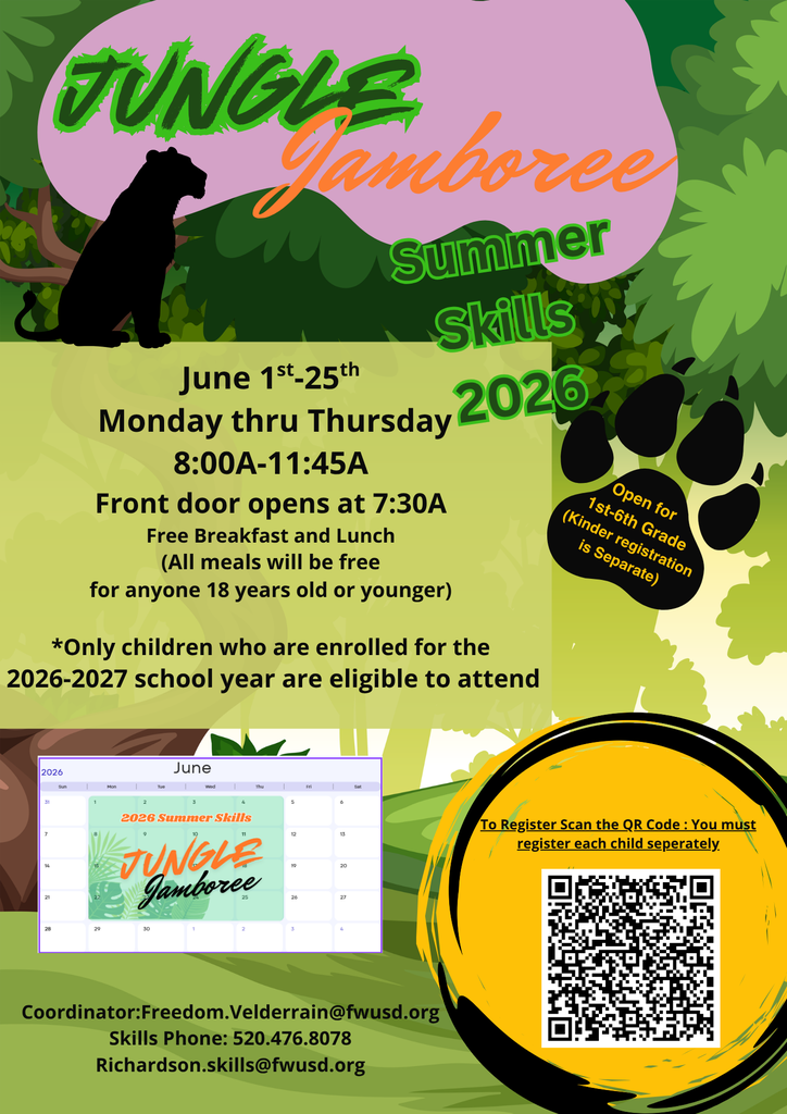 Summer Skills will be starting Soon