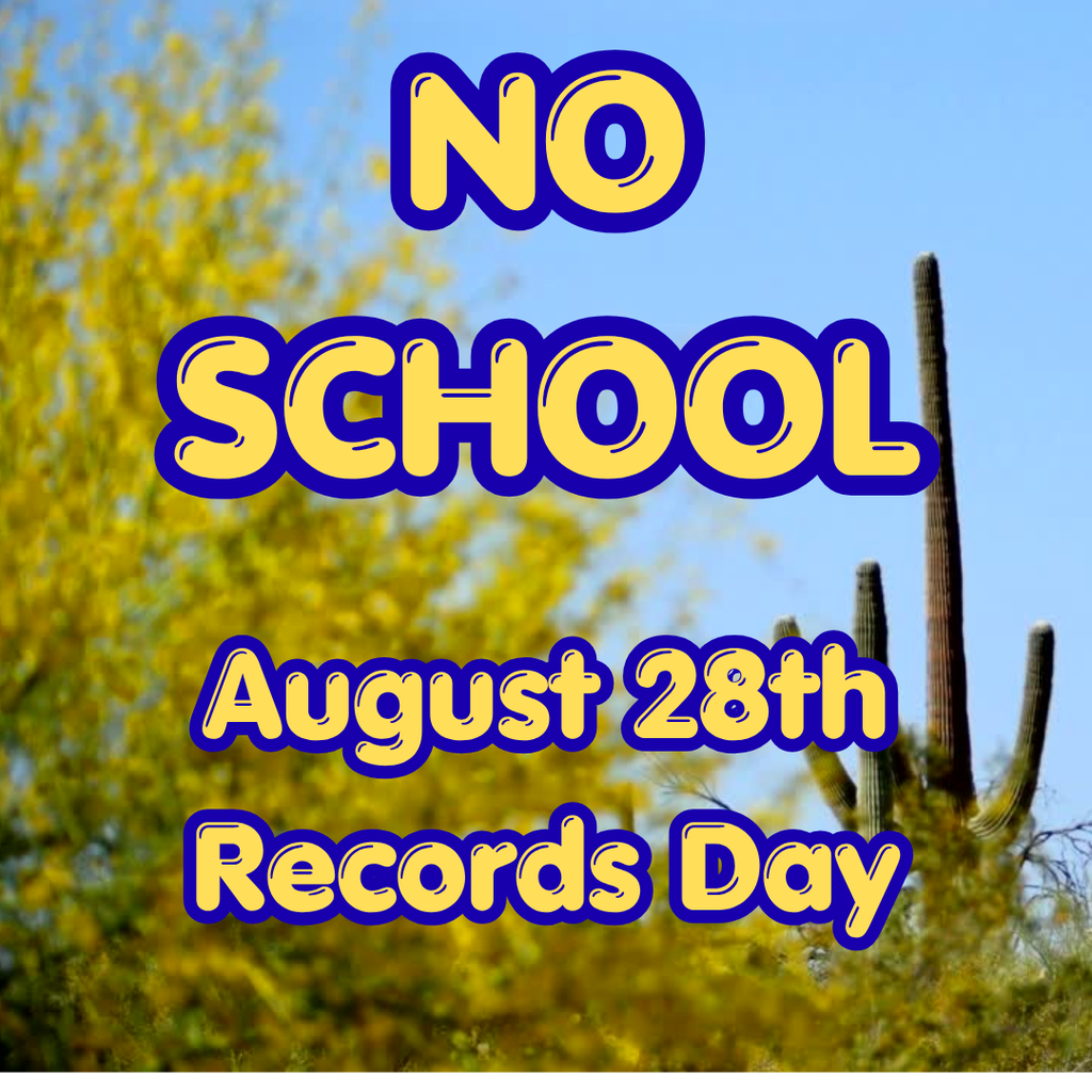 NO School August 28th