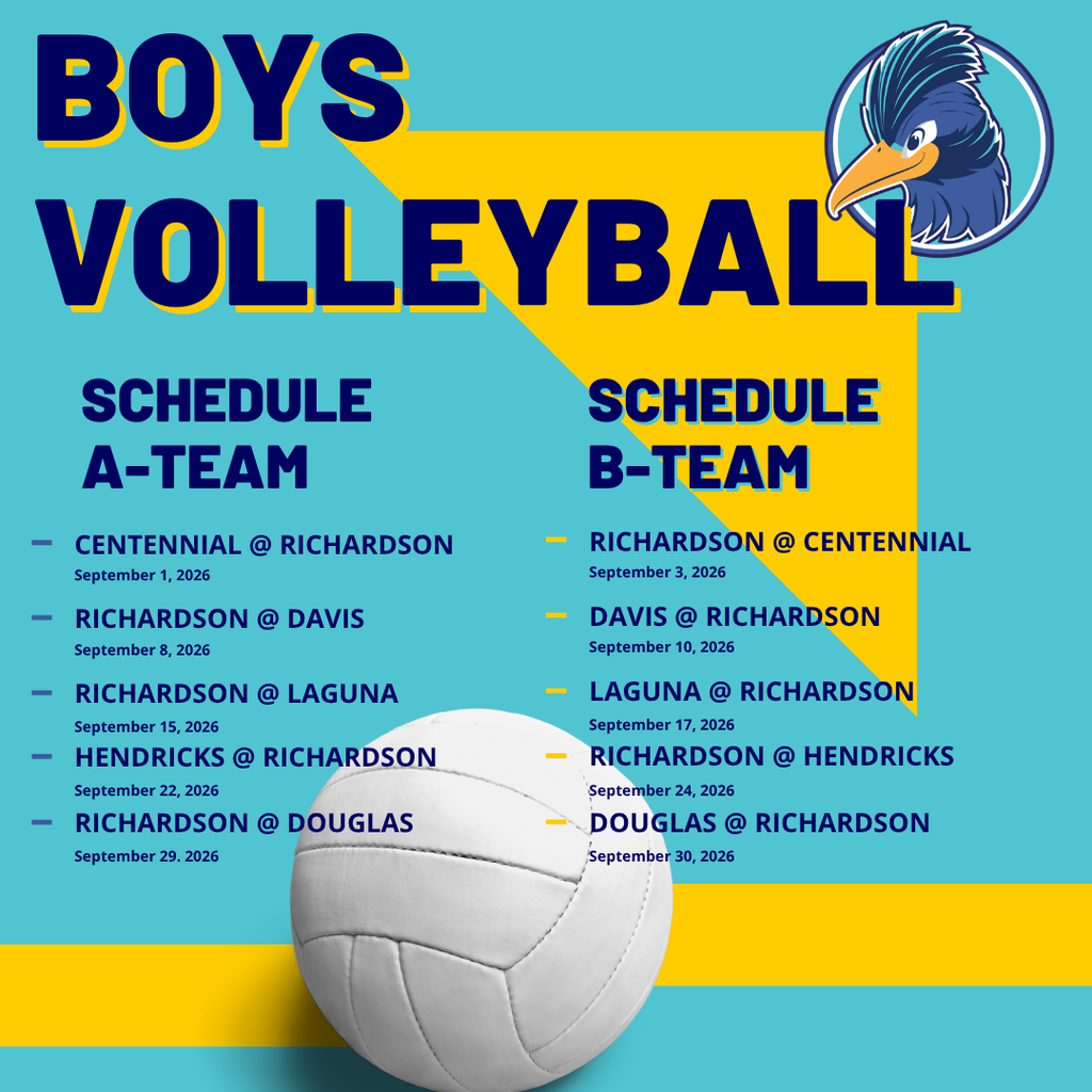 Boys Volleyball A & B Team Schedule