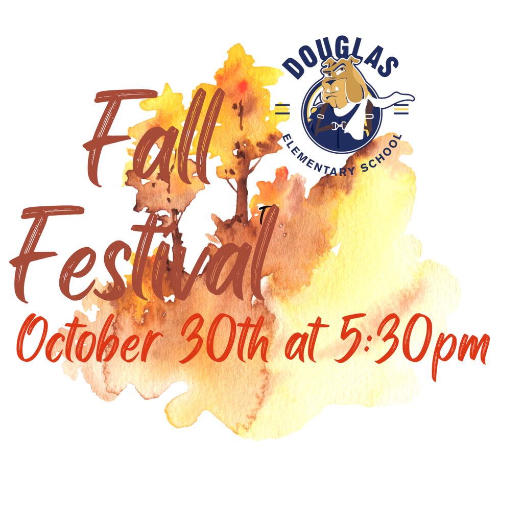 Save the date for our Fall Festival October 30th at 5:30pm