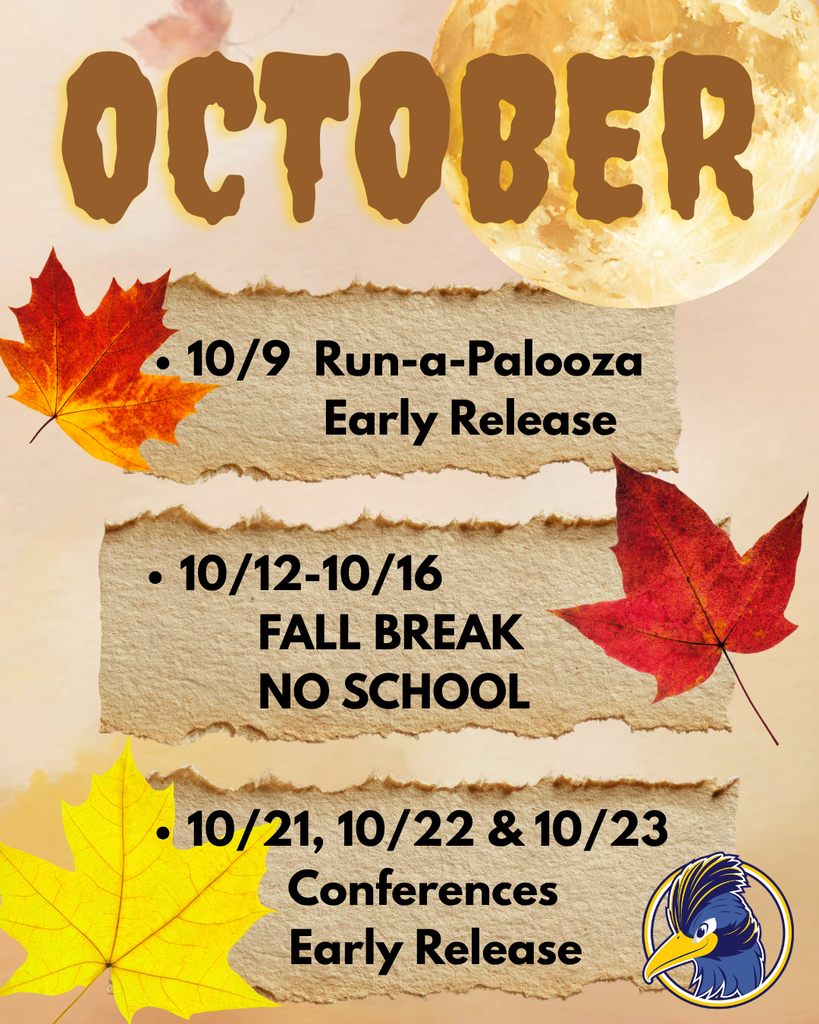 October schedule changes.
