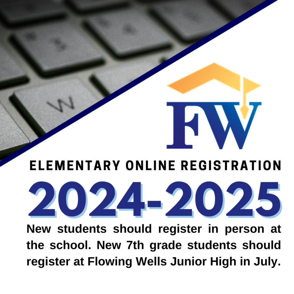 Graphic announcing the opening of online registration.
