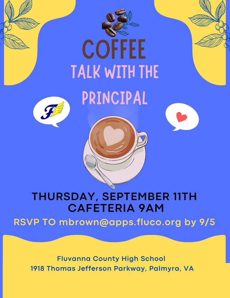 Coffee talk with the Principal