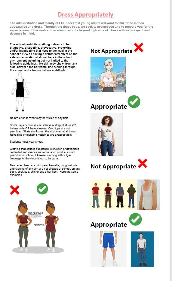 FCHS Dress Code