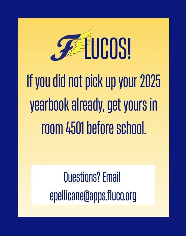 Pick up your yearbook