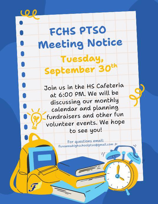 PTSO Meeting tonight