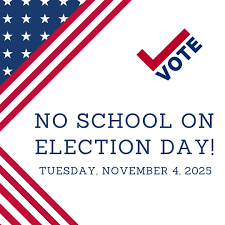 No school on election day 11/4