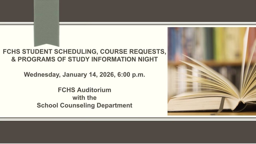 Programs of Study Night