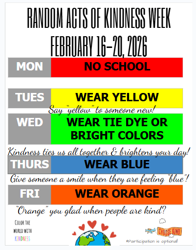 Random Acts of Kindness Week
