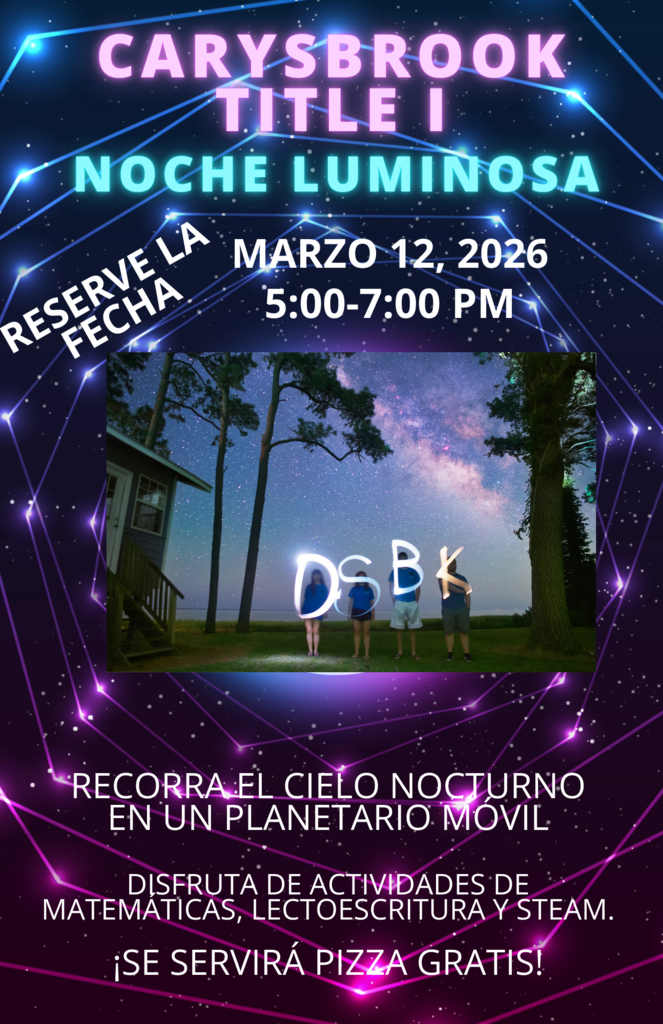 GLOW Night Flyer - Spanish