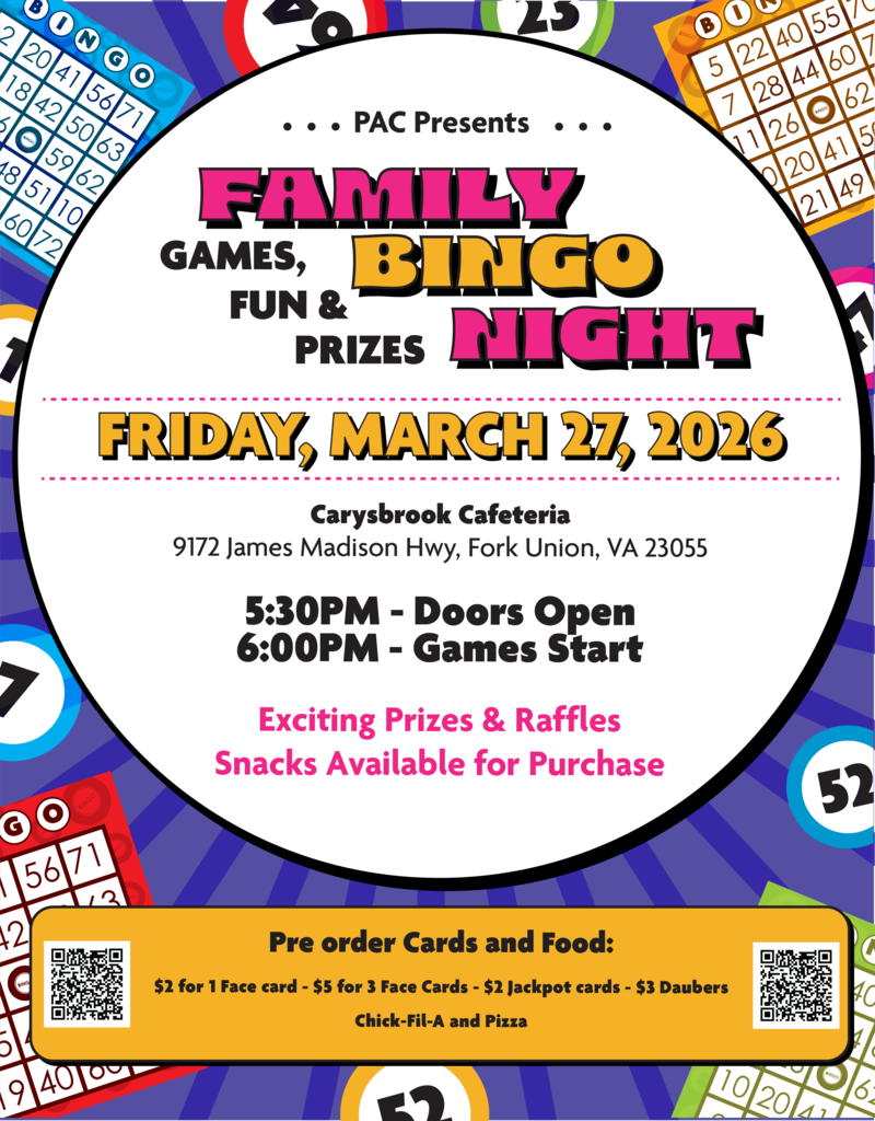 BINGO Night March 27
