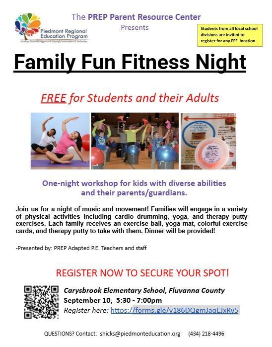Family Fun Fitness Night