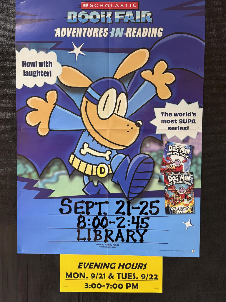 Book Fair Next Week