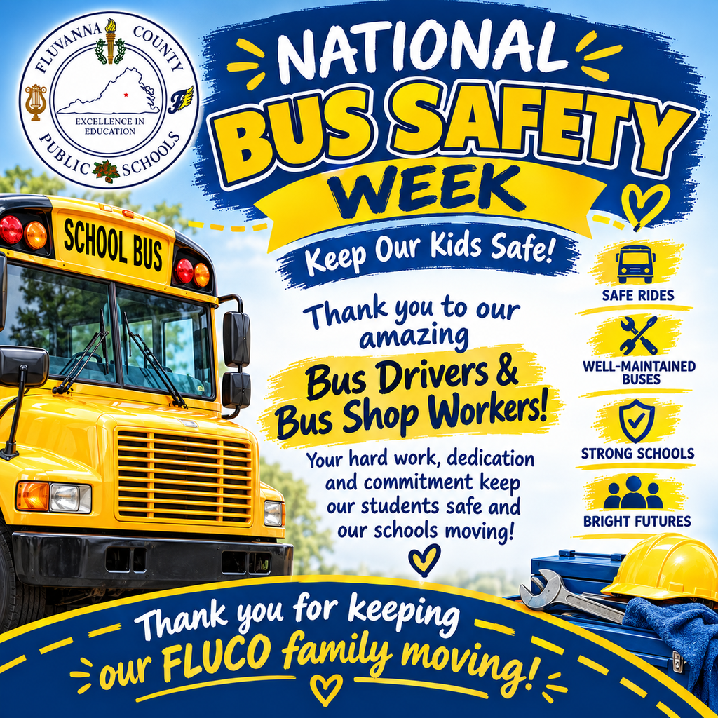 National Bus Safety Week - Recognition of Bus Drivers and Bus Shop Workers - Thank YOU!