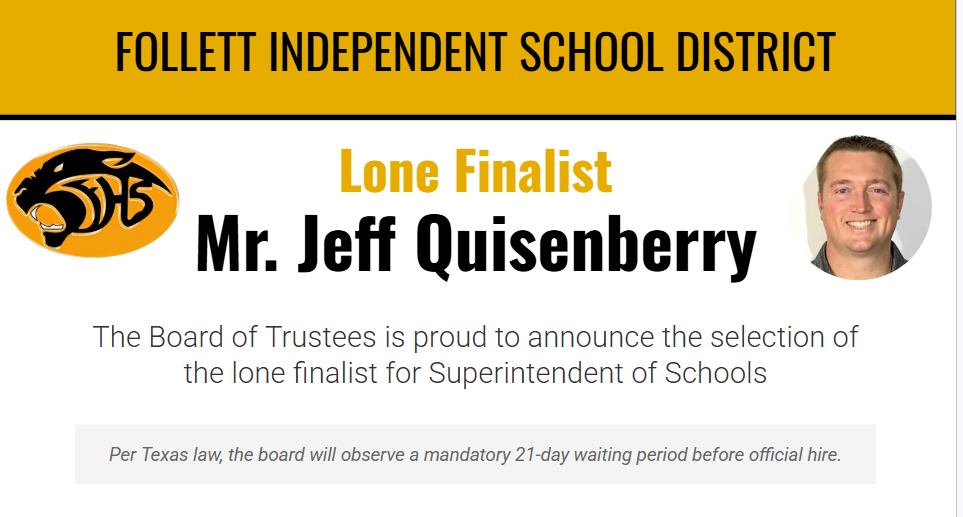 Lone Finalist