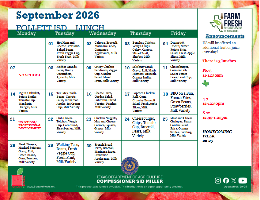 sept lunch