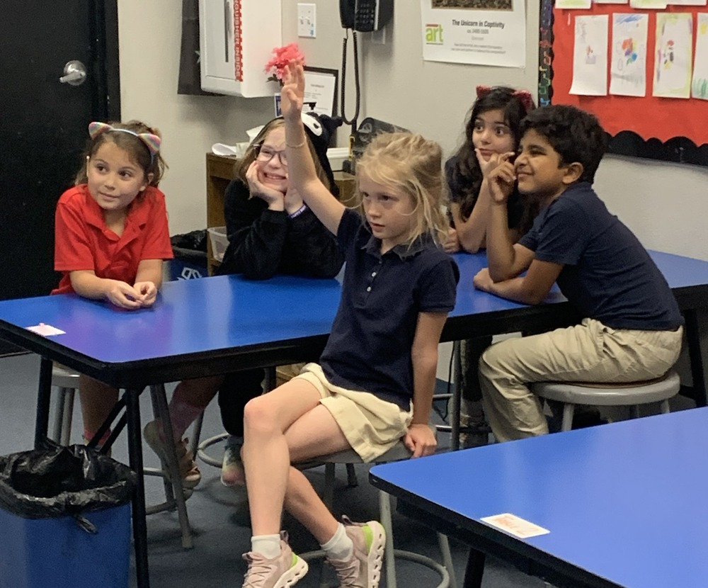 Students in class