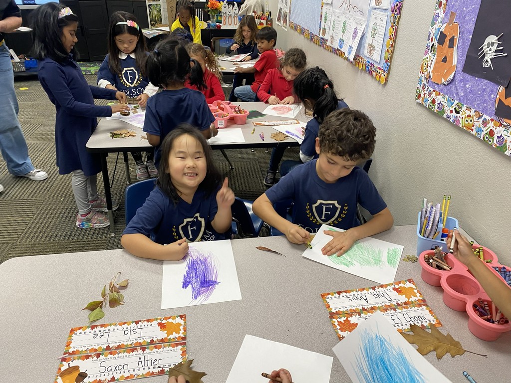 Leaf rubbings