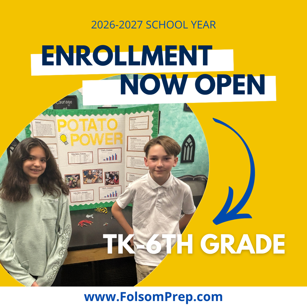 Enrollment is Open for TK-6th Grade