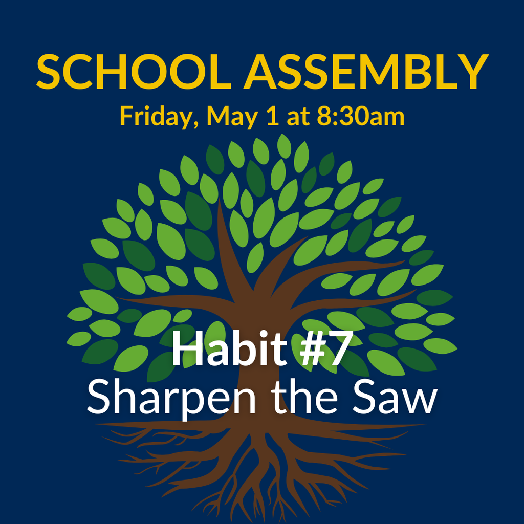 School assembly - May 1
