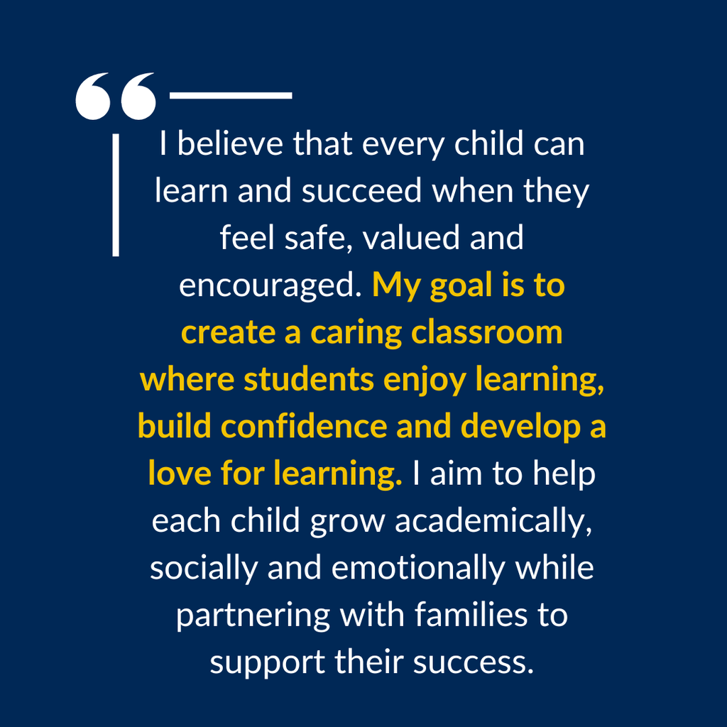 Teacher feature - Kindergarten