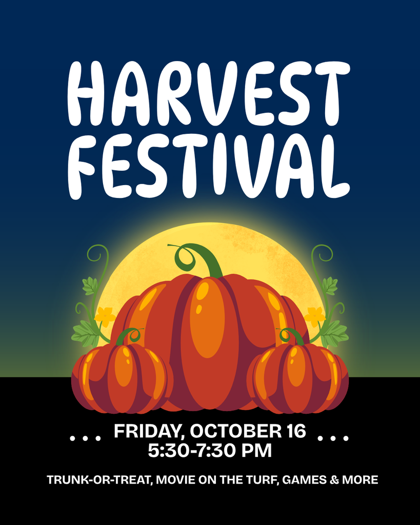 2026 Harvest Festival - October 16, 2026