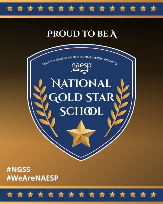 National Gold Star School Award logo