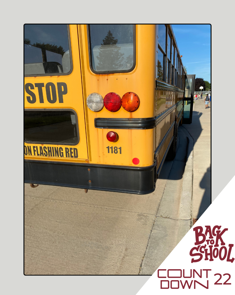 Back to School countdown is at 22