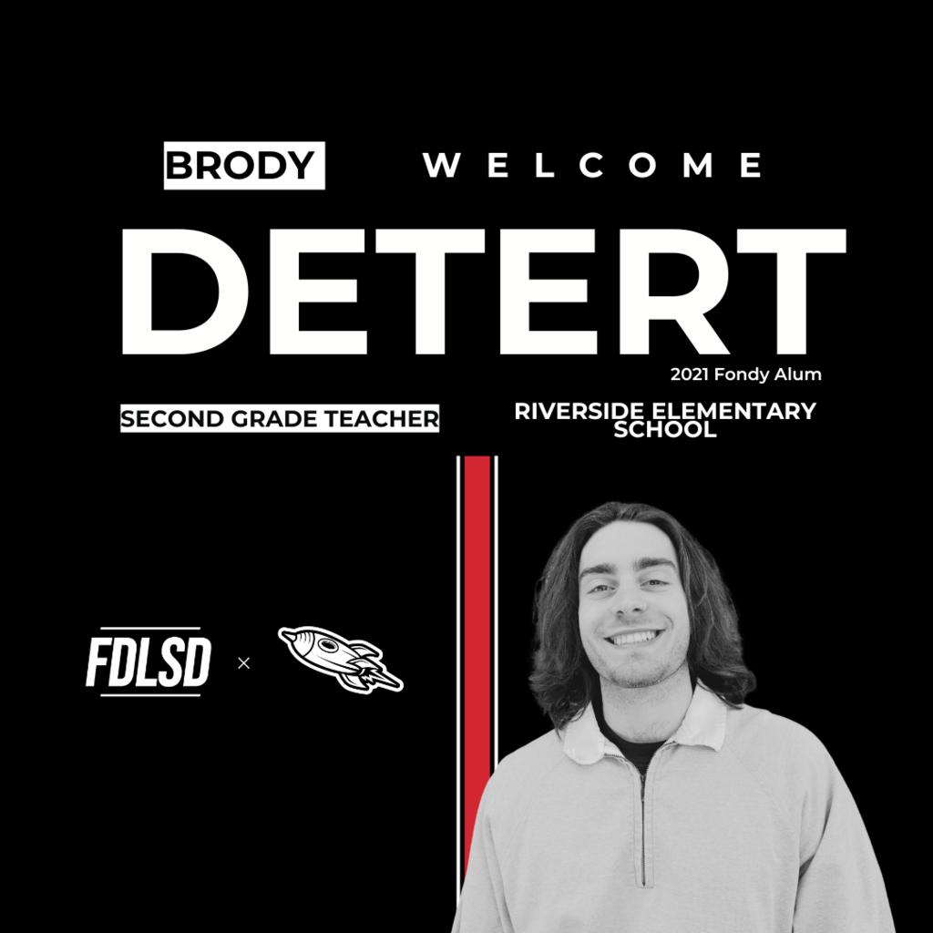 Brody Detert welcome/headshot.
