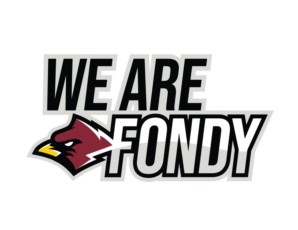 We are Fondy with Cardinal Logo