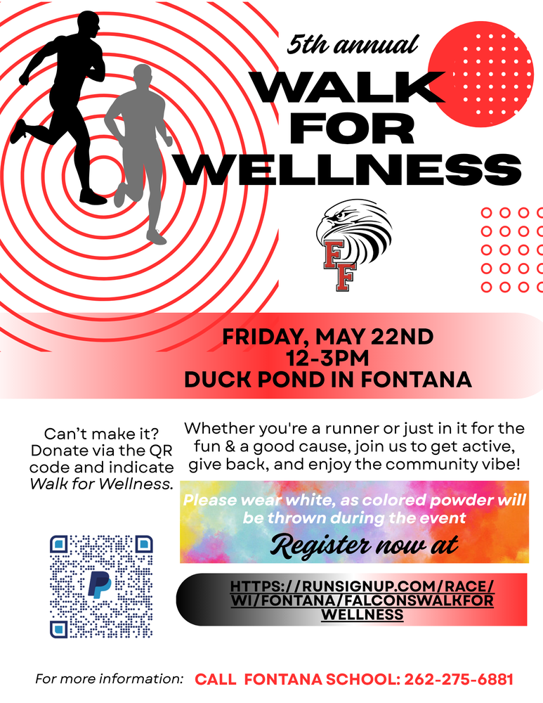 Walk for Wellness -- COLOR RUN EDITION