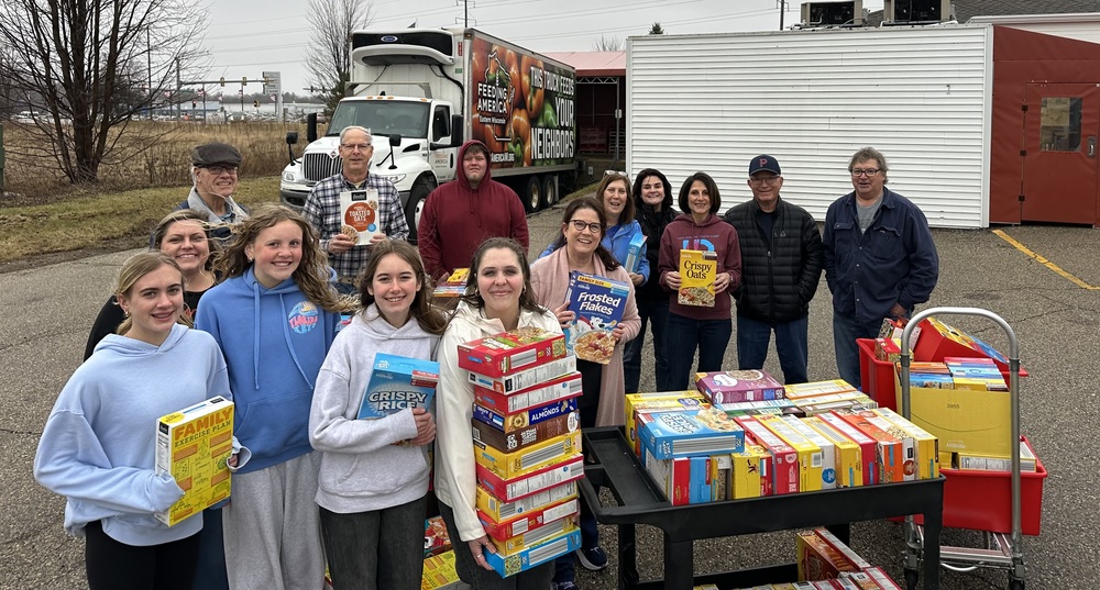 cereal drive donation