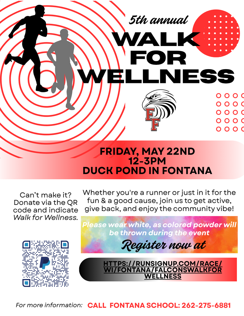 5th annual Walk for Wellness -- COLOR RUN