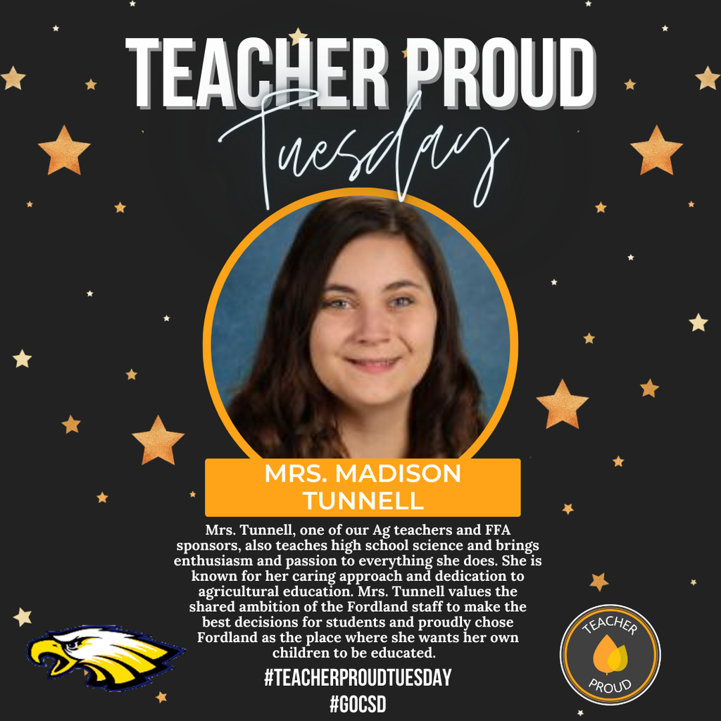 Teacher Proud Tuesday