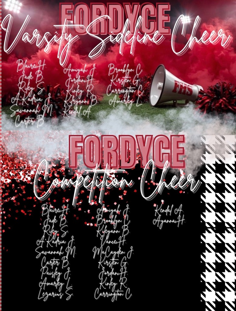 2026-2027 FHS Cheerleaders