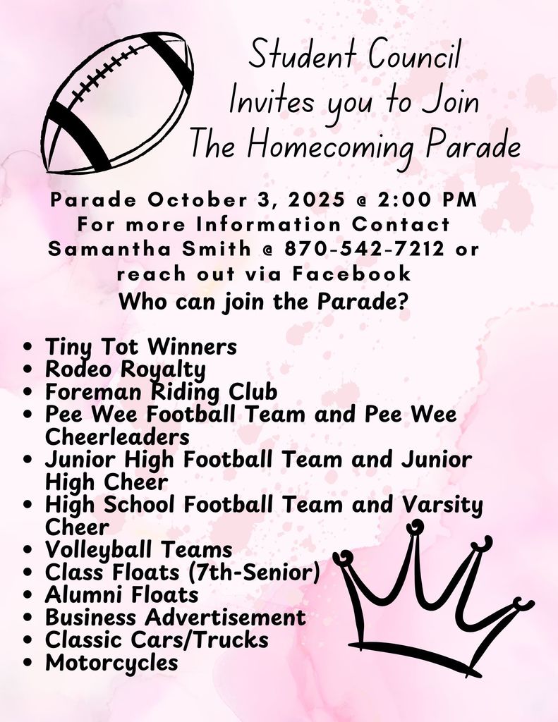 hoco parade info