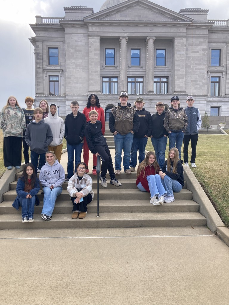 Freshmen students at the Capitol