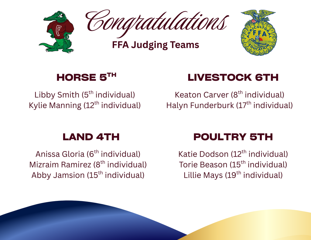 ffa judging team winners