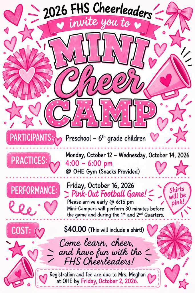 mini cheer camp