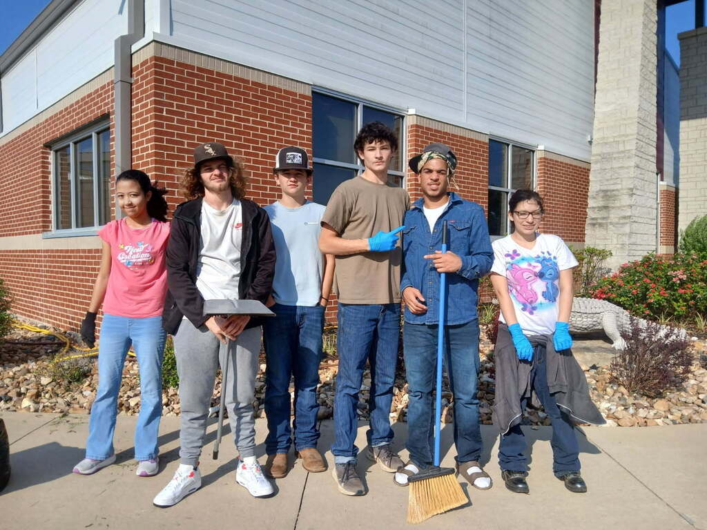joe rice students working