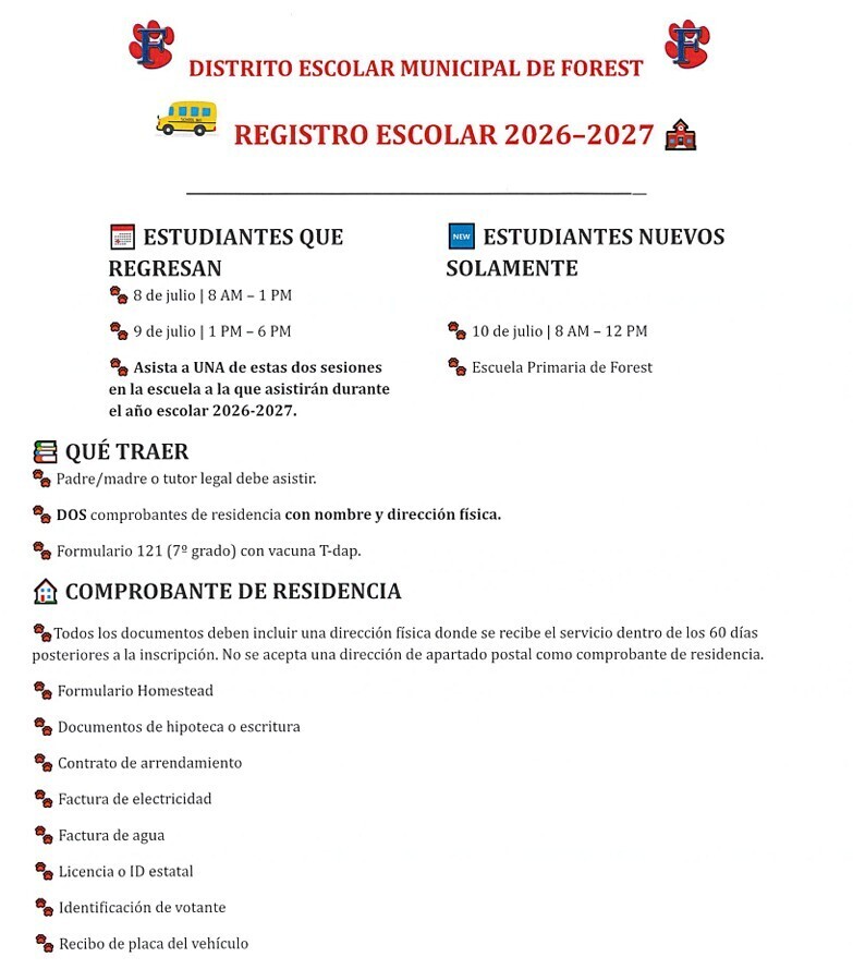2026-2027 Registration