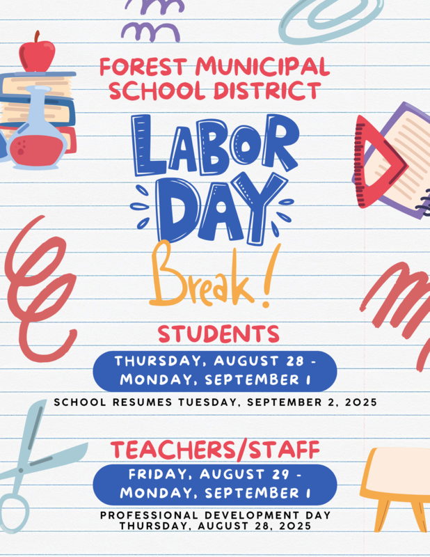 Labor Day Holiday (All Schools & Offices Closed)