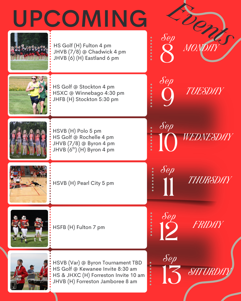 Events Week of Sept 8