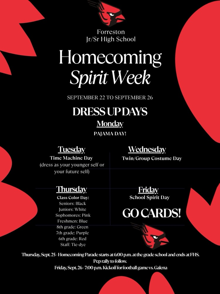 Homecoming Dress Up Days