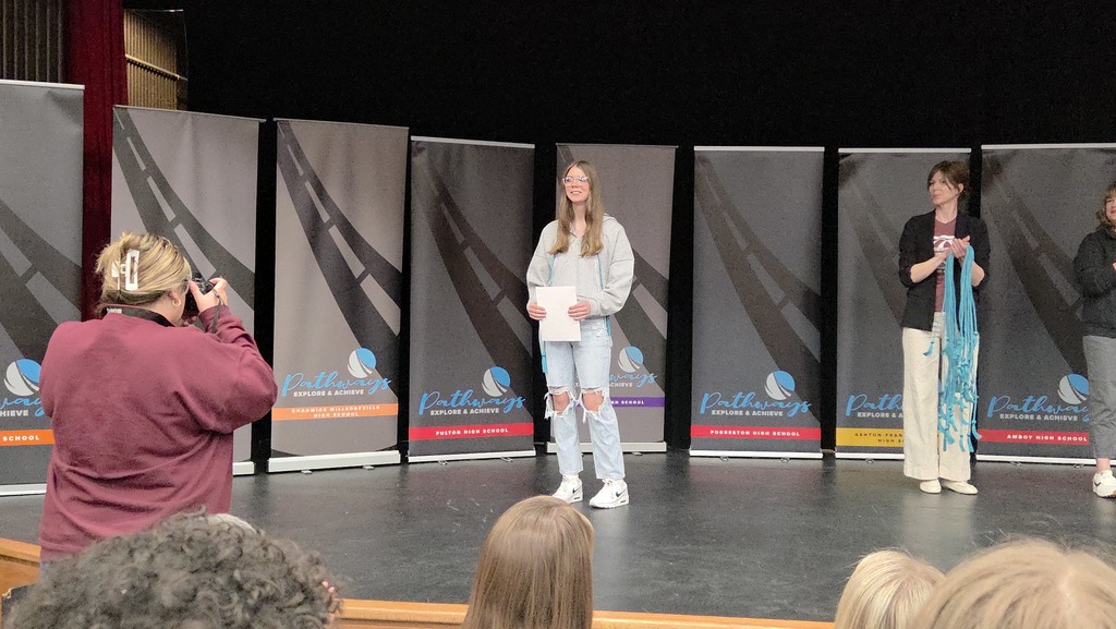 Student with certificate